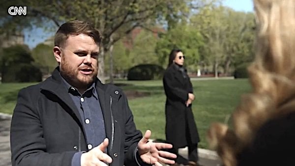Donie O'Sullivan of CNN (Video screenshot)