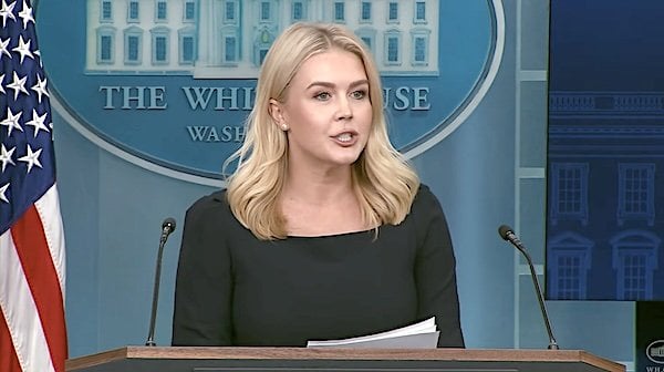 White House Press Secretary Karoline Leavitt