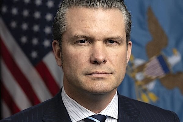 U.S. Defense Secretary Pete Hegseth (Official portrait)