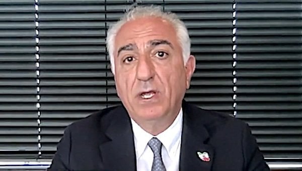 Reza Pahlavi, the exiled crown prince of Iran (Video screenshot)