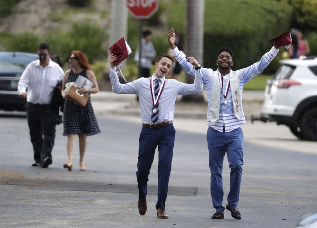 A Student's Joyful Graduation Dance With One of the School's Founders Goes Viral – RedState