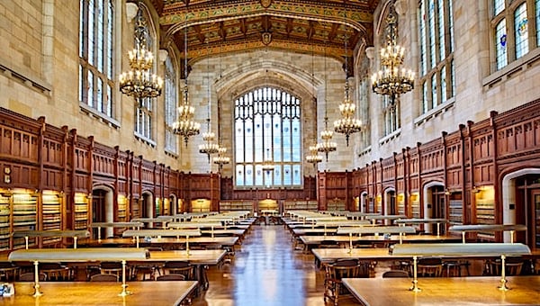 Law library at the University of Michigan (Photo by Mathew Schwartz on Unsplash)