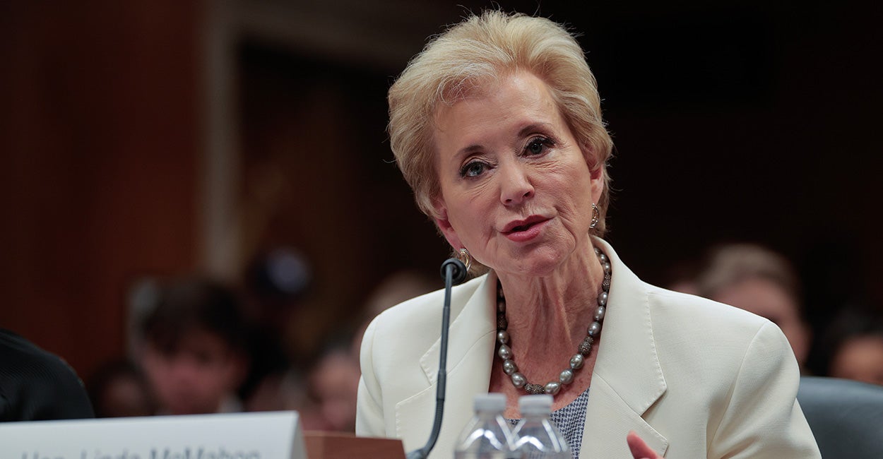 McMahon Reveals Plan to Work with Congress to Dismantle DoE