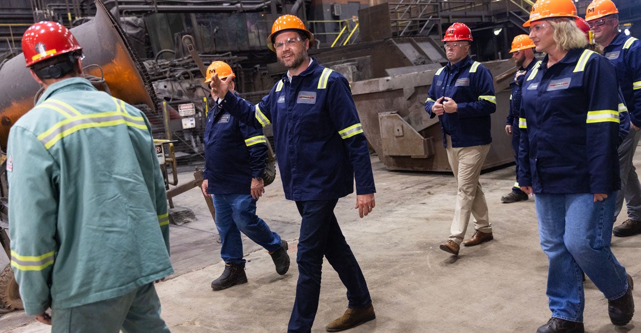 Vance Touts One Big Beautiful Bill to Ohio Factory Workers