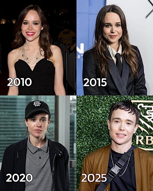 Ellen (Elliot) Page through the years (X)