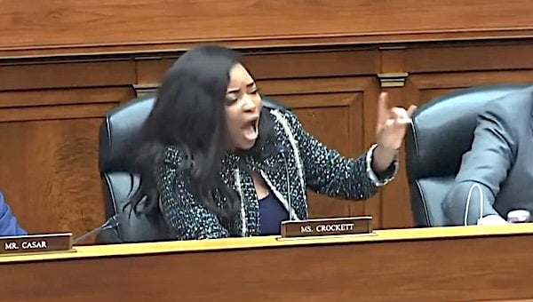 U.S. Rep. Jasmine Crockett, D-Texas (Video screenshot)