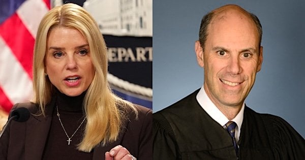 U.S Attorney General Pam Bondi and Judge James Boasberg (Wikimedia commons)