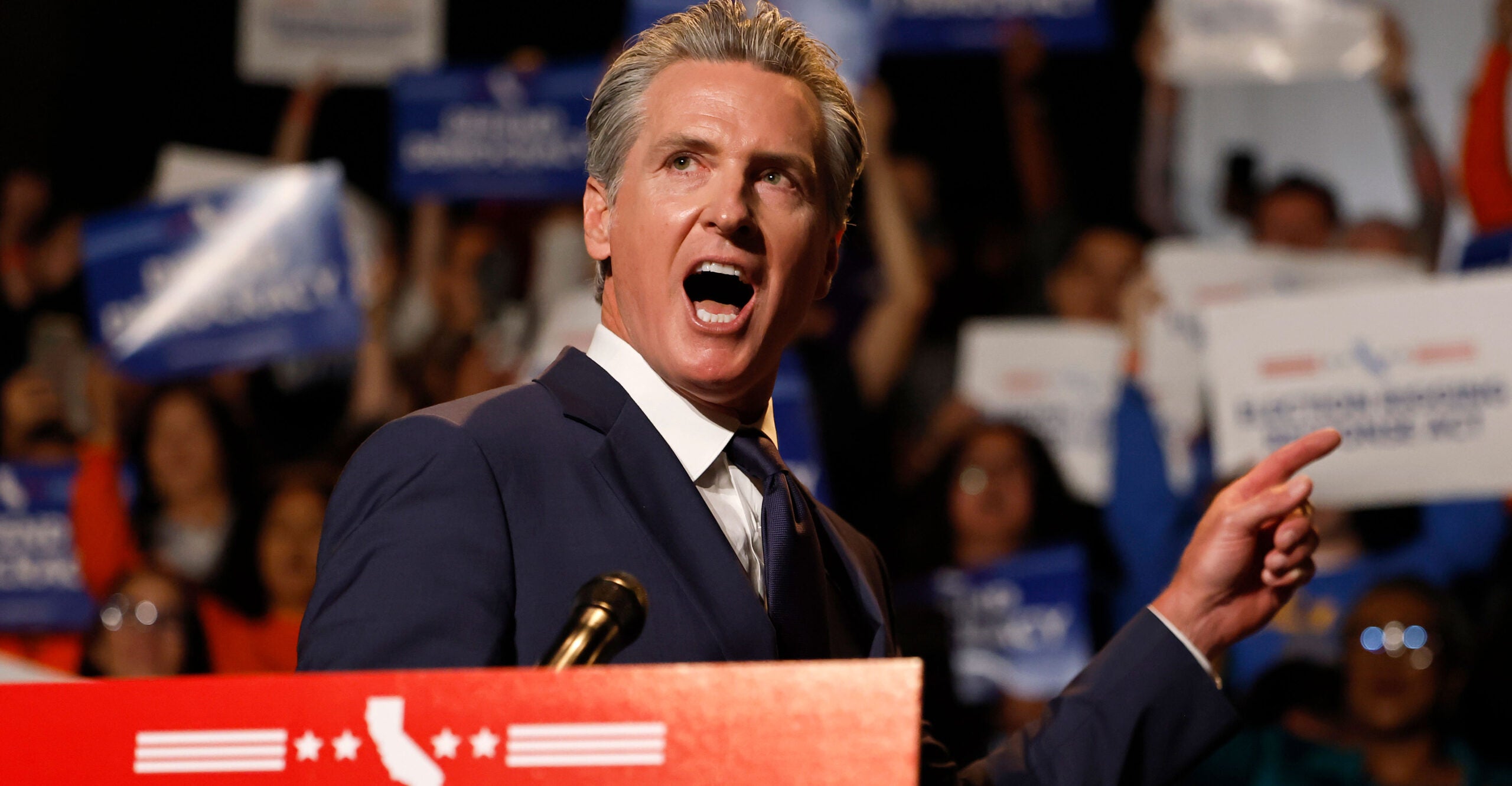 Gavin Newsom Can't Meme Himself to the White House