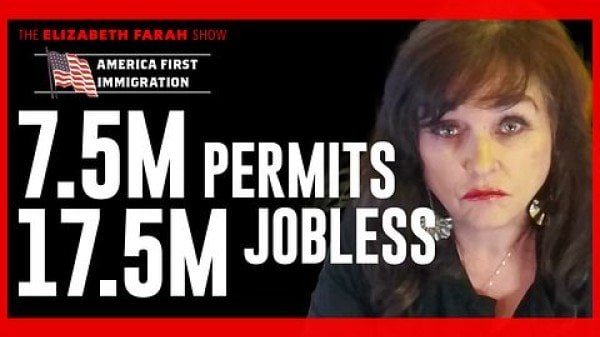 7.5M foreign permits in 2024 while 17M Americans were left jobless * WorldNetDaily * by WND Staff
