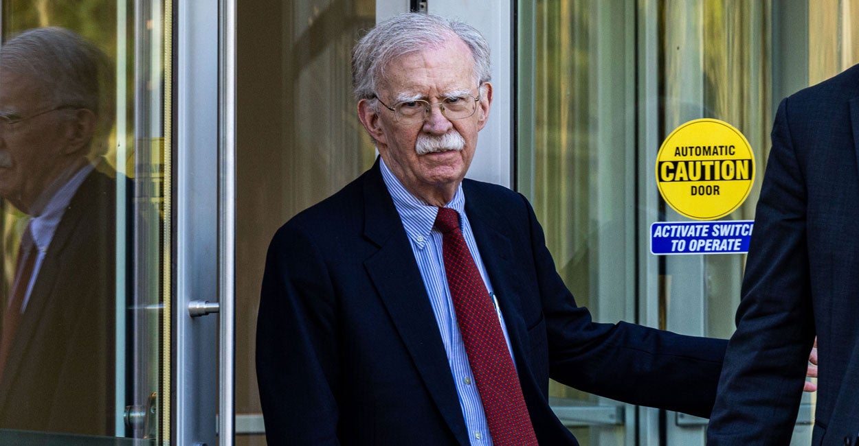 Bolton Was Going to Be the Left's 'Useful Idiot,' But Then Trump Won