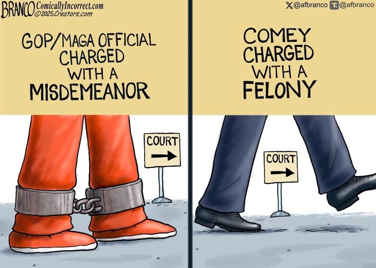Comey's non-perp walk * WorldNetDaily * by A.F. Branco