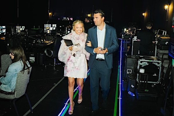 Charlie Kirk and his wife Erika (Facebook)