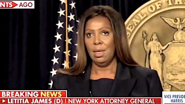 Letitia James (Video screenshot)