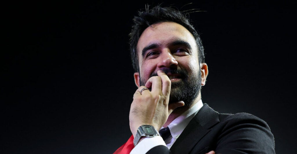 New York City mayoral candidate, Zohran Mamdani.