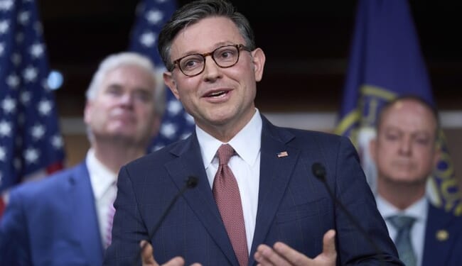 Mike Johnson Riffs on How Bernie and AOC Just Said 'The Quiet Parts Out Loud' About Schumer Shutdown – RedState