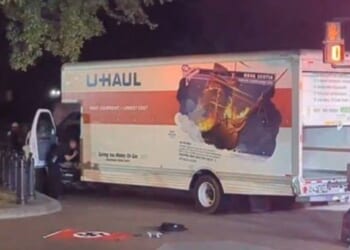 Protesters use U-Haul to threaten Coast Guard base, trigger gunfire response * WorldNetDaily * by Bob Unruh