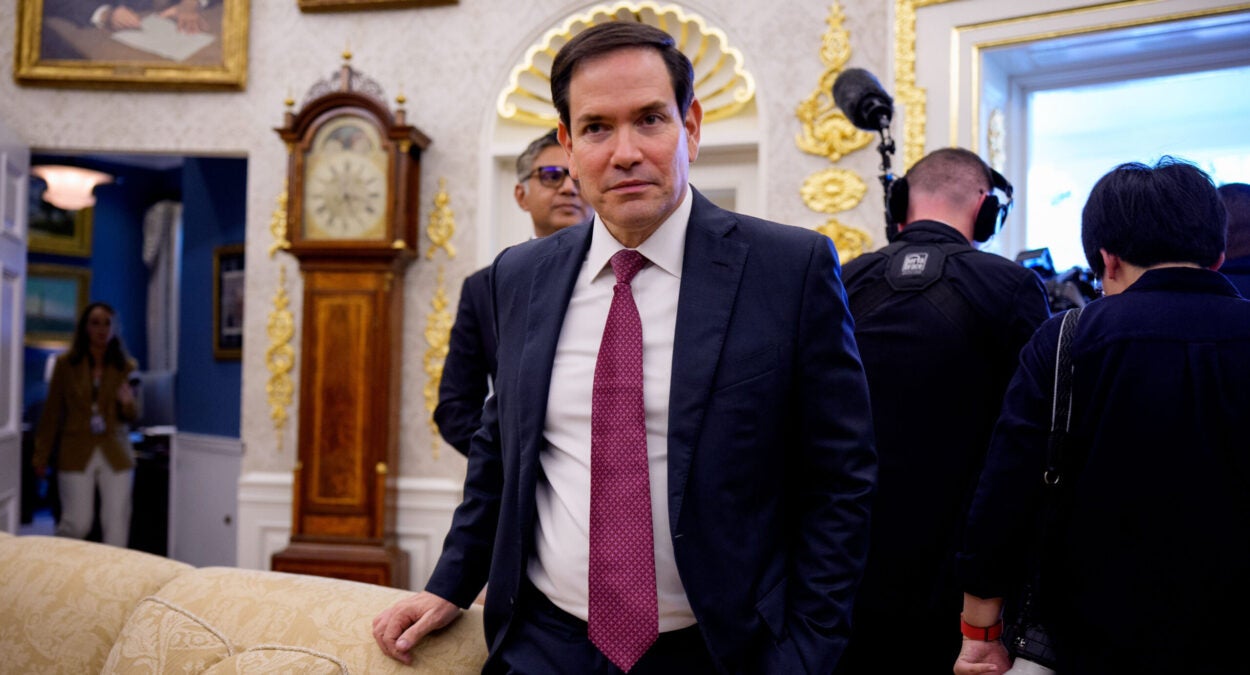 Sec. Rubio Opposes Hamas-Led Palestinian State