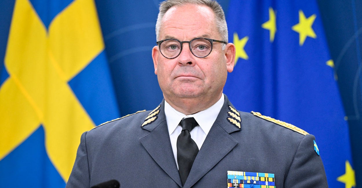 Sweden’s Top Military Leader Deflates Rumors of Nuclear Program
