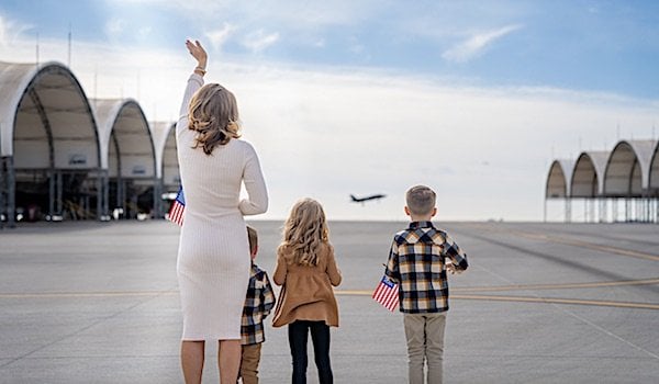 Family and friends gather to welcome home U.S. Marines with Marine Fighter Attack Squadron (VMFA) 314, Marine Aircraft Group 11, 3rd Marine Aircraft Wing, at Marine Corps Air Station Miramar, California, Saturday, Dec. 14, 2024. (U.S. Marine Corps photo by Sgt. Daniel Childs)