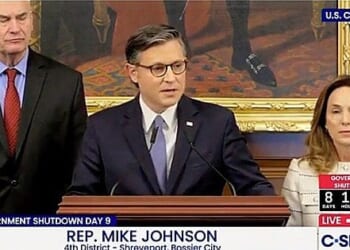 'This is outrageous!' Mike Johnson goes nuclear on Chuck Schumer over shutdown * WorldNetDaily * by Jason Cohen, Daily Caller News Foundation