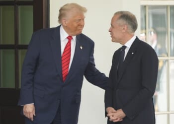 Trump on Fire, Cracks Up Canadian PM and Press During Oval Office Gathering – RedState