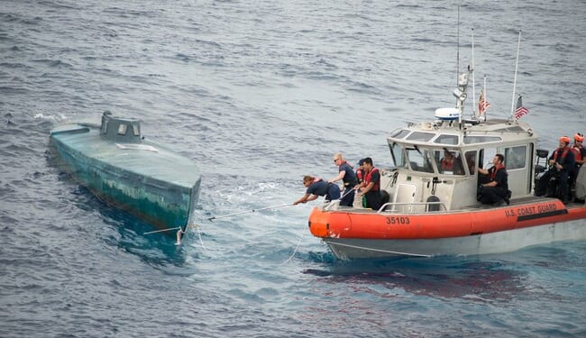 US Forces Destroy Drug Running Submersible and Take First Drug War Prisoners – RedState