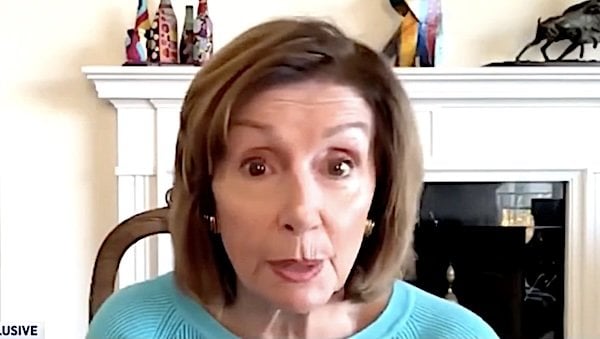 U.S. Rep. Nancy Pelosi, D-Calif. (Video screenshot)