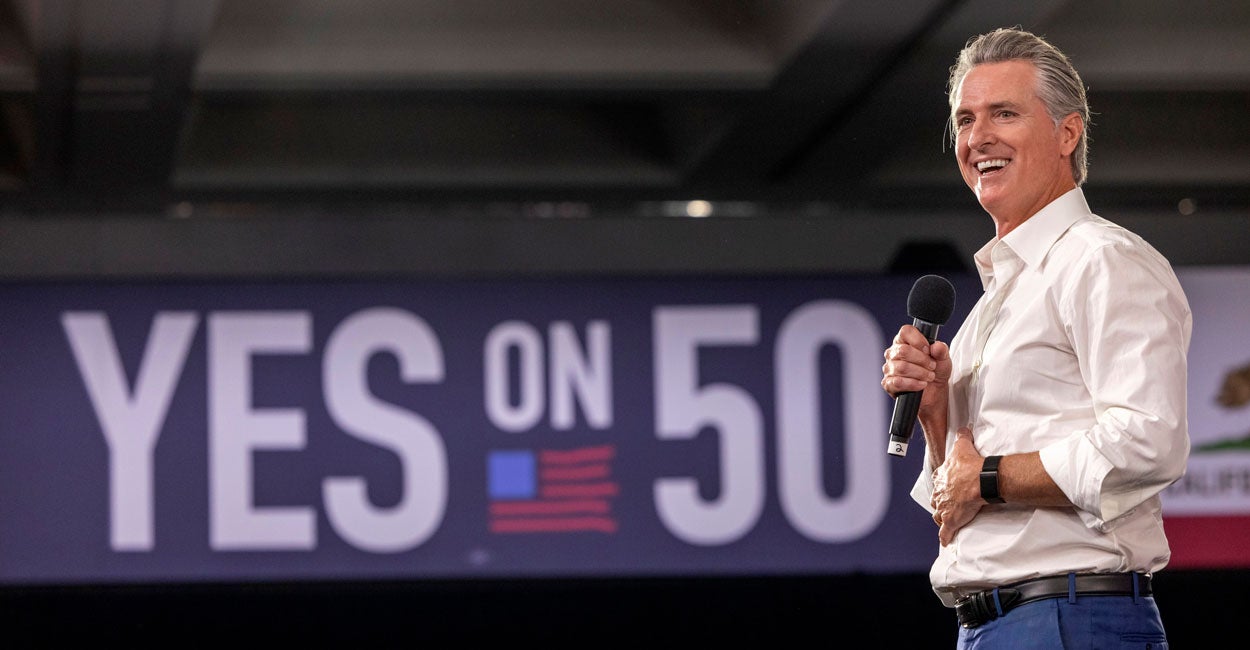 California Voters Approve of Newsom's Midterm War Against Trump