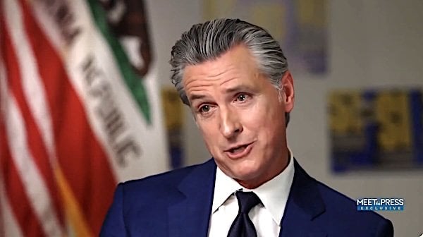 Gov. Gavin Newsom, D-Calif. (Video screenshot)