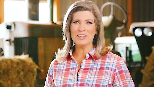 U.S. Sen. Joni Ernst, R-Iowa, speaks at the Republican National Convention on Wednesday, Aug. 26, 2020 (RNC video screenshot)