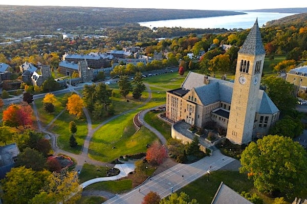 Cornell University in Ithaca, New York (Photo by Will Barkoff on Unsplash)