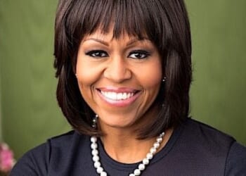 Michelle Obama (Official portrait via Pixabay)