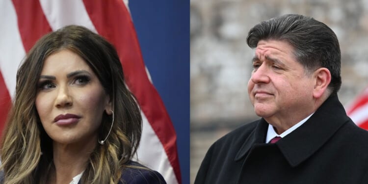 Noem Pledges ‘Surge’ of Resources to Chicago After Gov. JB Pritzker Calls Top Immigration Official a ‘Snowflake’