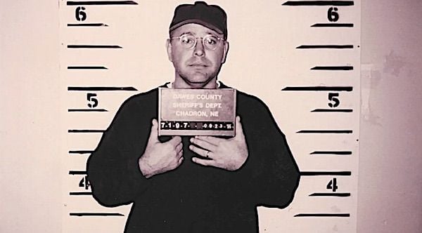 Minnesota Gov. Tim Walz, the Democrats' 2024 vice presidential candidate, pictured in a 1995 booking photo following a DUI arrest in Dawes County, Nebraska. (Dawes County Sheriffs Office)