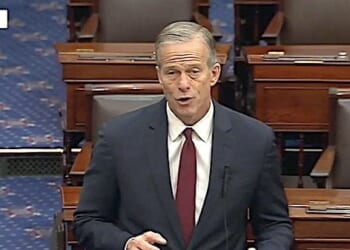 Senate Majority Leader John Thune, R-S.D. (Video screenshot)