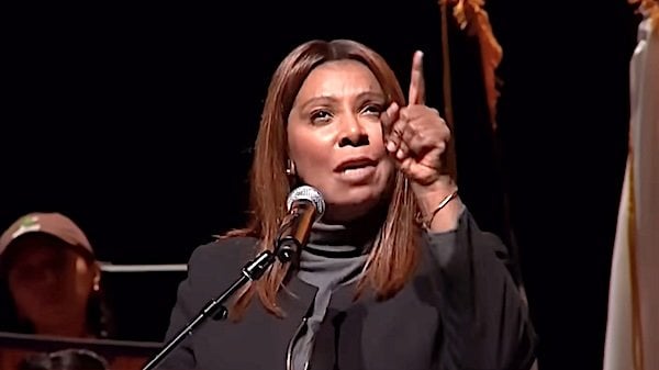 New York Attorney General Letitia James (Video screenshot)