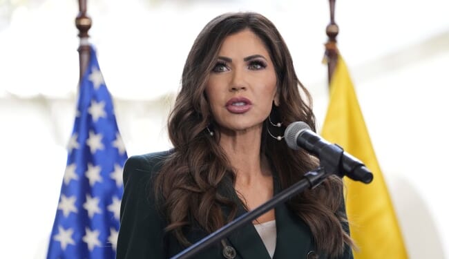 Anti-ICE Crew Swarms Noem After Hearing — Protesters Show Just How Twisted They Are – RedState