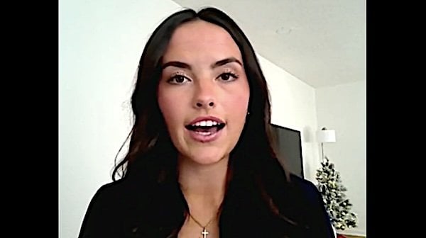 Oklahioma University student Samantha Fulnecky (Video screenshot)