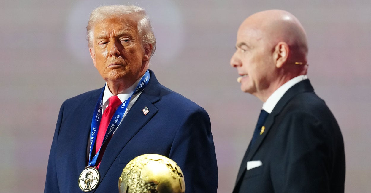 Trump Receives First Ever 'FIFA Peace Prize'