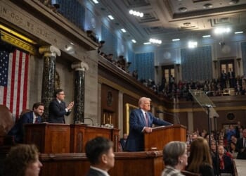 President Donald J. Trump addresses a Joint Session of Congress on Tuesday, March 4, 2025 (Official White House photo)