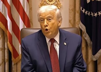 President Donald Trump hosts an economic roundtable in the White House on Monday, Dec. 8, 2025 (Video screenshot)