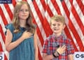 Children recite the Pledge of Allegiance at the Republican National Convention on Thursday, Aug. 27, 2020 (RNC video screenshot)