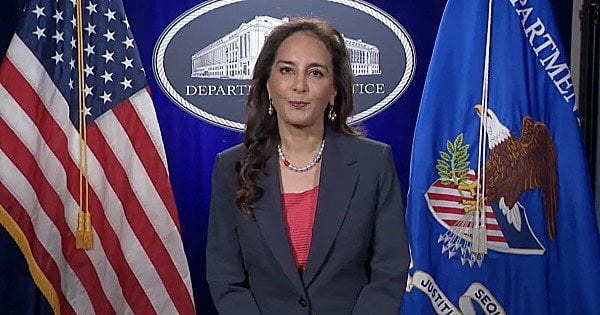 Assistant Attorney General Harmeet Dhillon (DOJ photo)
