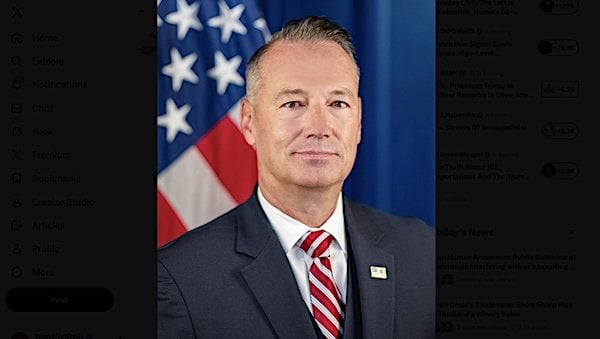 ICE Director Todd Lyons (Official photo)