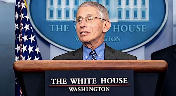 Dr. Anthony S. Fauci, Director of the National Institute of Allergy and Infectious Diseases, and a member of the White House Coronavirus Task Force delivers remarks at a coronavirus (COVID-19) update briefing Monday, April 6, 2020, in the James S. Brady Press Briefing Room of the White House. (Official White House photo by D. Myles Cullen)
