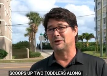 Florida man stops traffic to rescue toddlers wandering alone on busy road * WorldNetDaily * by WND Staff