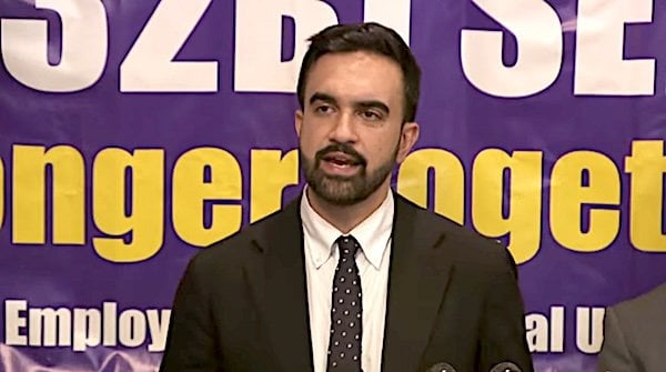 Zohran Mamdani (Video screenshot)