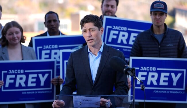 Jacob Frey Stages Latest Cringe Pandering Stunt, the Only Thing Missing Was the Jill Biden Breakfast Taco – RedState