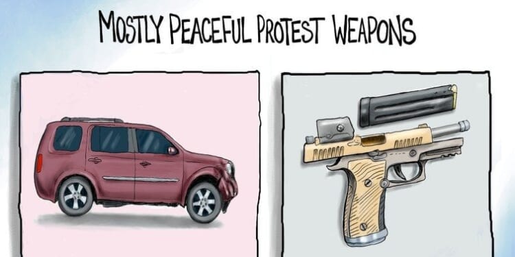 Mostly peaceful weapons * WorldNetDaily * by A.F. Branco