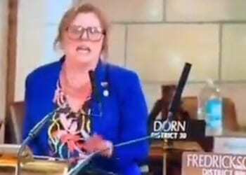 Nebraska lawmaker caught ripping down flyers marking America's 250th * WorldNetDaily * by Bob Unruh